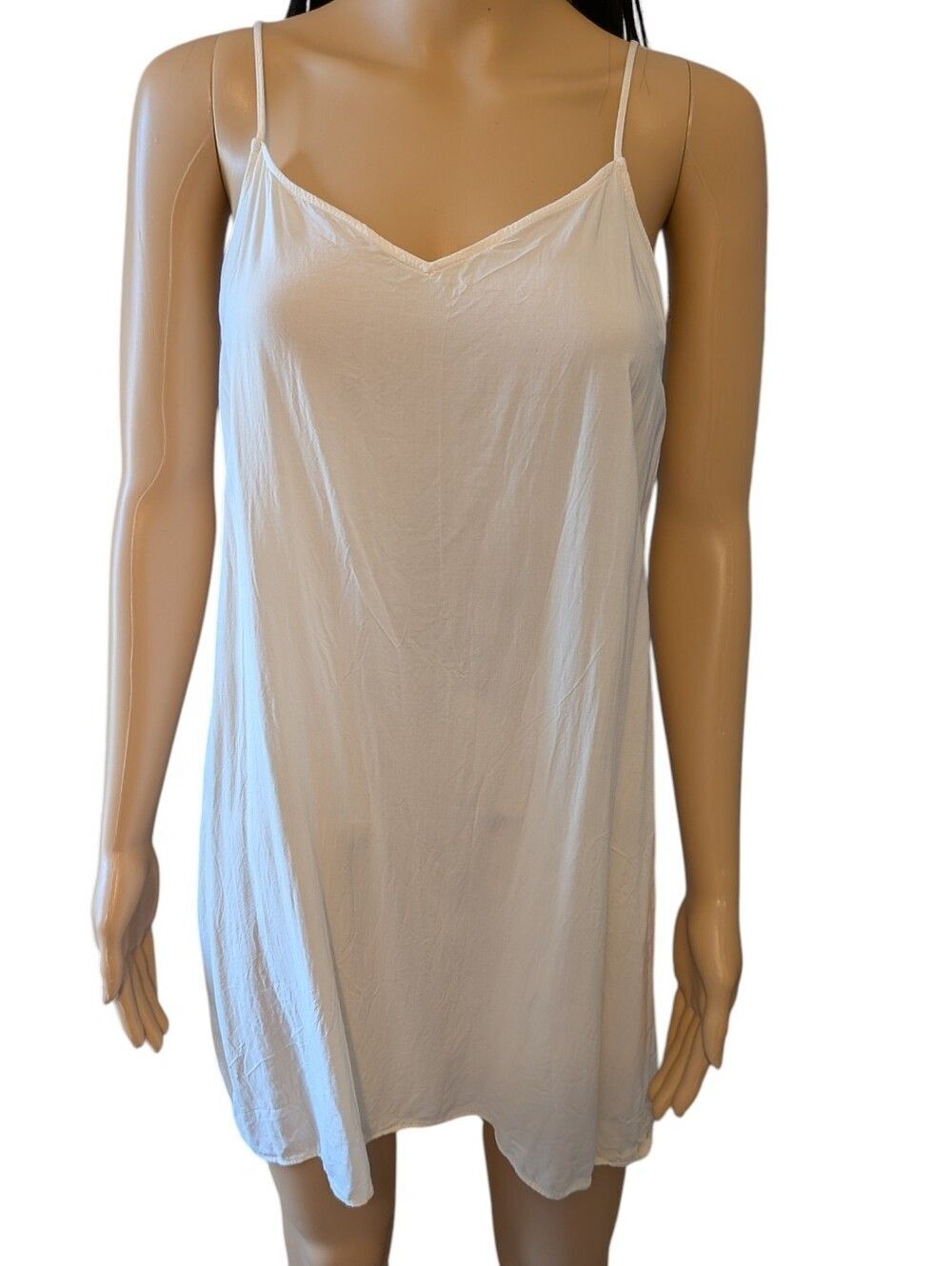Banana Republic White Slip Dress